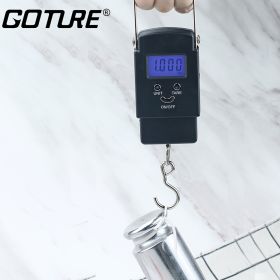 Goture Fishing Scale 110lb/50kg With Backlit; LCD Screen; Portable Electronic Balance Digital Fish Hook Hanging Scale