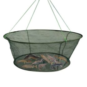 Foldable Fishing Net; Crab Net; Fish Net With Fishing Rope & Handle