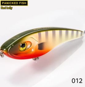 Noise Dog Bait Bionic Color Slow And Heavy Pumping Stop VMC Fishhook (Option: 012-115mm32g)