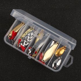 Lure Pineapple Sequin Box Iron False Bait (Option: 11 Pieces Sequined Suit)