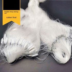 Three-layer Fishing Net Hairline Rule Catch Fish (Option: White-2fingers 55meters)