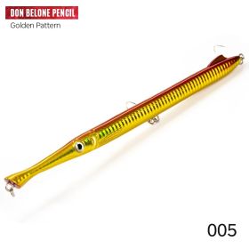 Fishing Slow-shake Submerged Pencil Jinqiang Lure Sea Water (Option: 005-225mm27g)