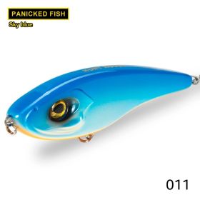 Noise Dog Bait Bionic Color Slow And Heavy Pumping Stop VMC Fishhook (Option: 011-115mm32g)