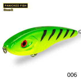 Noise Dog Bait Bionic Color Slow And Heavy Pumping Stop VMC Fishhook (Option: 006-115mm32g)