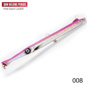 Fishing Slow-shake Submerged Pencil Jinqiang Lure Sea Water (Option: 008-225mm27g)