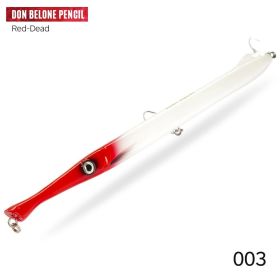 Fishing Slow-shake Submerged Pencil Jinqiang Lure Sea Water (Option: 003-225mm27g)