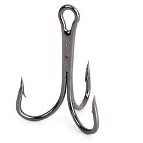 Treble Hook Anchor Hook Big Anchor Hook Barbed Fishhook (Option: Black-Specification 14)