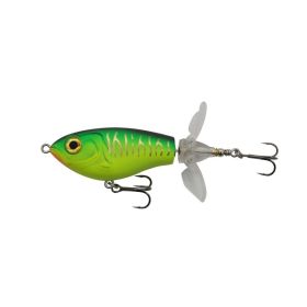 Fashion Personality Lure Floating Tossing (Option: Tiger Stripe Green Back-80mm)